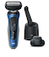 BRAUN メンズシェーバー シリーズ6　3枚刃 洗浄器付き ブルー 62-B7200CC