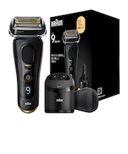 BRAUN メンズシェーバー シリーズ９Sports　４枚刃 洗浄器付き アトリエブラック 9350CC