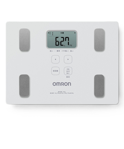 オムロン 体重体組成計 カラダスキャン 【体脂肪率/BMI表示/コンパクト/ホワイト】 HBF-235-JW