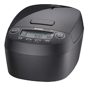 タイガー 圧力IHジャー炊飯器 タイガー炊きたて 5.5合 遠赤5層土鍋コート釜 モーブブラック JPV-Y100KV