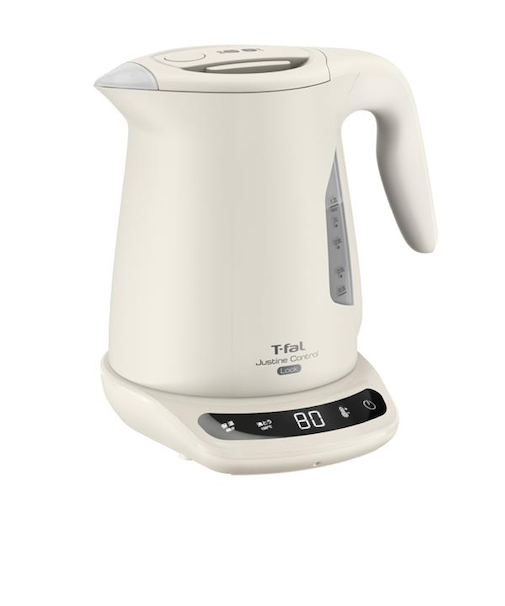 T-fal 電気ケトル[ジャスティンロックコントロール/1.2L/アイボリー】 KO823AJP