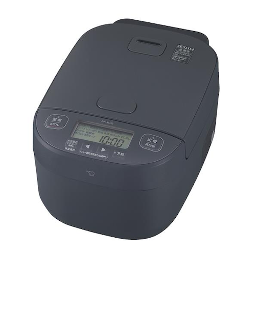象印 圧力IH炊飯ジャー（極め炊き）［5.5合/スレートブラック］ NWYC10-BZ