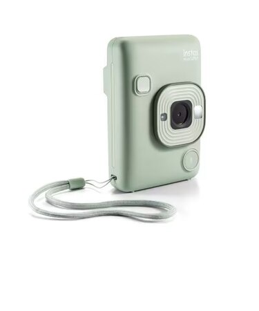 FUJIFILM instaxminiLiPlay（ハイブリッドインスタントカメラ）【音チェキ/グリーン】 INS-LIPLAY-C-GR