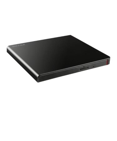 BUFFALO/USB2.0対応 ポータブルDVD 再生/書込ソフト添付 ブラック/DVSMPLS8U2