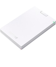 BUFFALO/ミニステーションUSB3.1（Gen1)/USB3.0 ポータブルHDD 1TB ホワイト/HDPCG1.0U3-WH