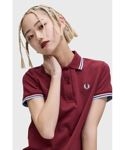 The Fred Perry Shirt G12 サイズ8 G12 - Black / Champagne / Champagne | The Fred Perry Shirt