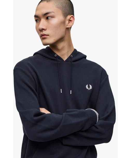 Tipped Hooded Sweatshirt - M2643