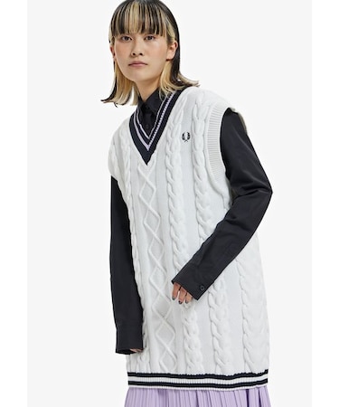 Cable Knit Tank - K4113