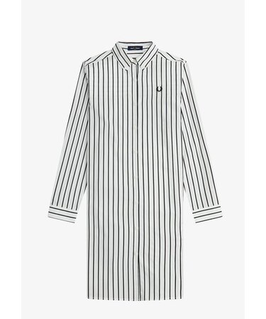 Striped Shirt Dress - D5159
