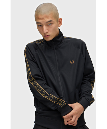 Contrast Tape Track Jacket - J5557