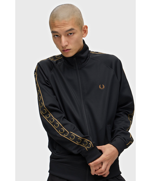 Contrast Tape Track Jacket - J5557