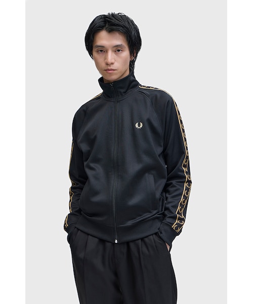 Contrast Tape Track Jacket - J5557｜フレッドペリーの通販｜&mall