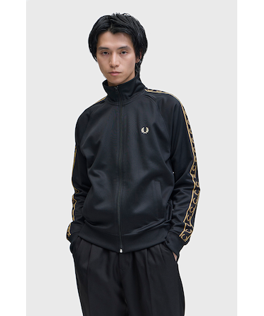 Contrast Tape Track Jacket - J5557