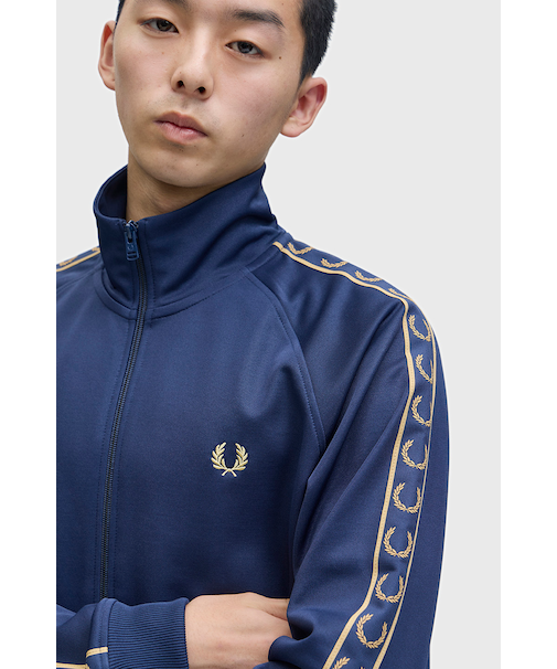 Contrast Tape Track Jacket - J5557