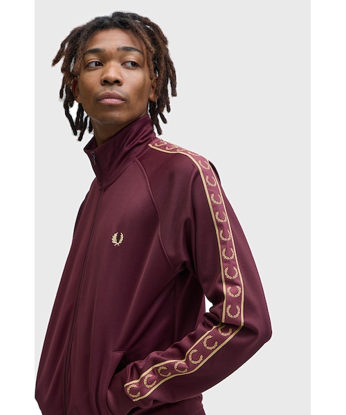 Contrast Tape Track Jacket - J5557｜フレッドペリーの通販｜&mall