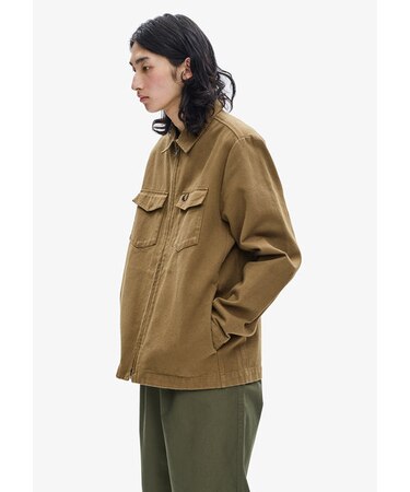 Heavy Twill Overshirt - M5652｜フレッドペリーの通販｜&mall（アンド 
