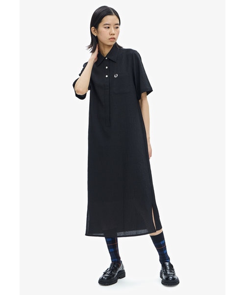 Short Sleeve Shirt Dress - F8685｜フレッドペリーの通販