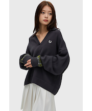 Tartan Panel Knitted Shir - K1153