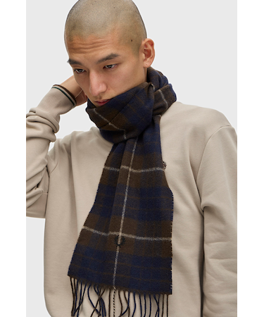 Lambswool Tartan Scarf - C8137