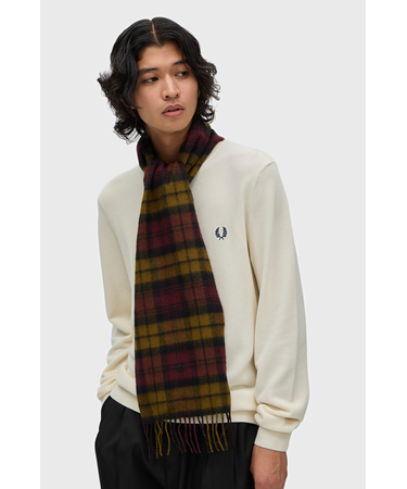 Lambswool Tartan Scarf - C8137
