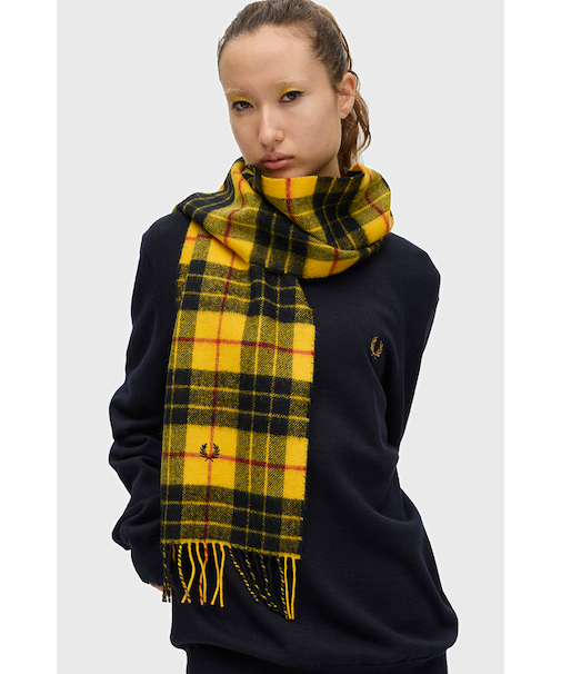 Lambswool Tartan Scarf - C8137