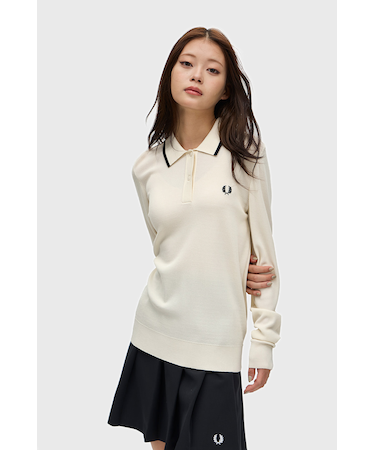 Rib Knitted Polo Shir - K1135