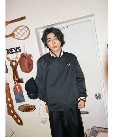Twill Tennis Bomber Jacket - J1331