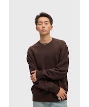 Oversized Tipped Sweatshirt - M3497