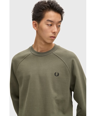 Tipped Crew Neck Sweatshirt - M3495