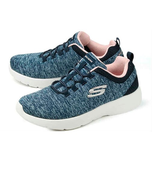 SKECHERS スケッチャーズ DYNAMIGHT 2.0 IN A FLASH(ダイナマイト 2.0 イン ア フラッシュ) 12965 NVPK ネイビー/ピンク レディース スニーカー