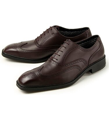 【SALE】REGAL リーガル メンズ 防水ビジネスシューズ ウィングチップ 32PR BE ダークブラウン