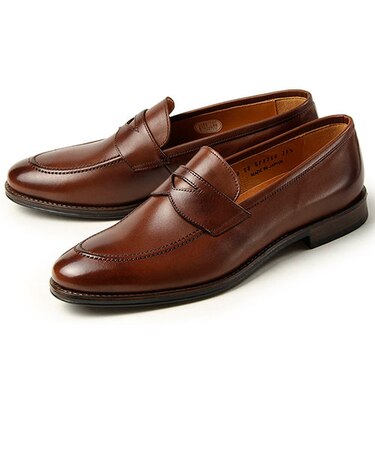 GIAN FRANCO GIOVANNI ジャンフランコジョヴァンニ メンズ ビジネスシューズ ローファー GF8060 ブラウン