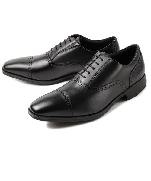 【美品】ビジネスシューズ テクシーリュクス TU-7032 25.5cmブラック texcy luxe[テクシーリュクス]/ビジネスシューズ/TU-7032