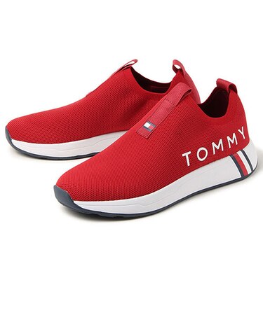 TOMMY HILFIGER トミーヒルフィガー ALIAH ミディアムレッド