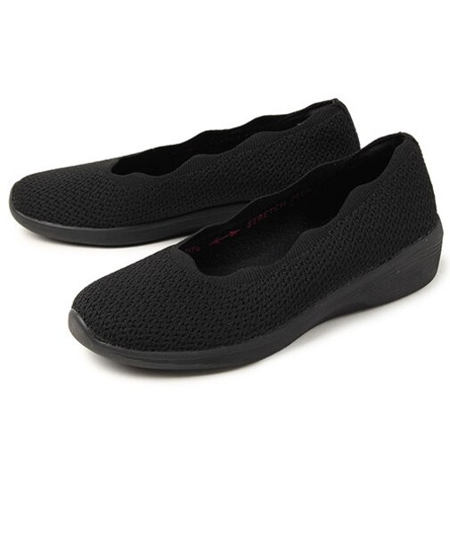 【SALE】SKECHERS スケッチャーズ ARYA SMALL TALK(アリア スモール トーク) 158508 BBK ブラック