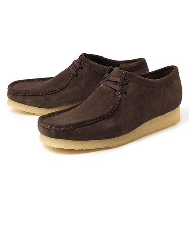 Clarks Originals クラークス オリジナルズ WALLABEE(ワラビー) 26156606 ダークブラウンスエード