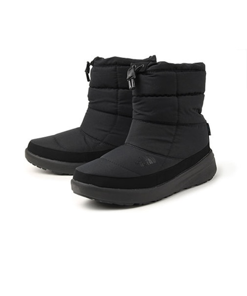 THE NORTH FACE ザ・ノース・フェイス W NUPTSE BOOTIE WP VIII(ウィメンズ ヌプシ ブーティ ウォータープルーフ 8) NFW52272 KK ブラック/ブラック