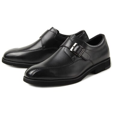 【SALE】REGAL WALKER リーガルウォーカー メンズ 防水ビジネスシューズ モンクストラップ 318W BBW