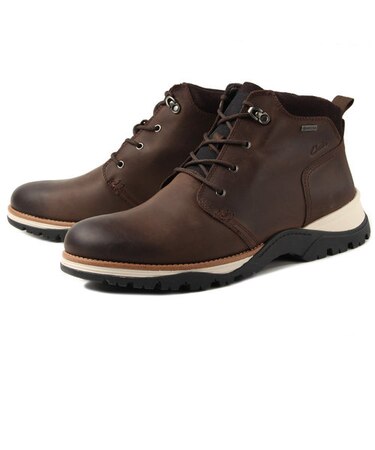 【SALE】Clarks クラークス TOPTON MID GTX(トップトン ミッド ゴアテックス) 26161405 ダークブラウン
