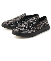 【SALE】MICHAEL KORS マイケルコース ラインストーンスニーカー JEM TIFFANY MK100090C ミッドナイトスパークル
