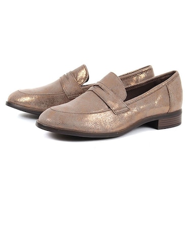 【SALE】Clarks クラークス TRISH ROSE トリッシュローズ 26163384 カッパーメタリック