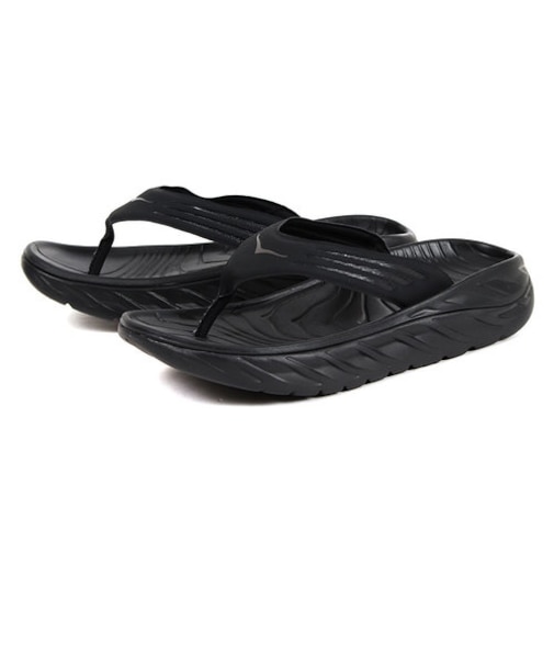【SALE】大きいサイズ【29cm 30cm】HOKA ONE ONE ホカオネオネ ORA RECOVERY FLIP オラ リカバリー フリップ 1099675 BDGGR ブラック/ダークグルグレー