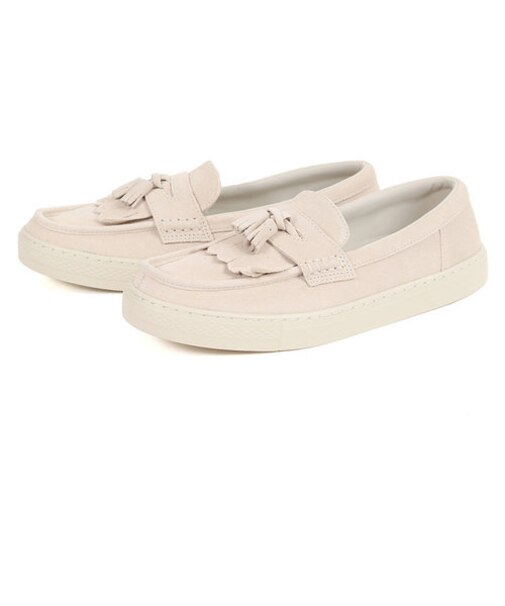 【SALE】converse コンバース ALL STAR COUPE LOAFER SUEDE オールスター クップ ローファー スエード 38001530 サンドホワイト