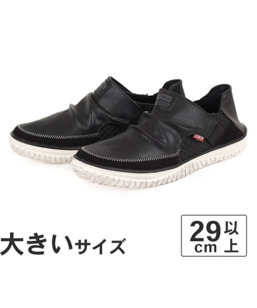 大きいサイズ【29cm 30cm】EDWIN エドウィン メンズ スリッポン カジュアルスニーカー EDW7745K
