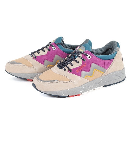 カルフ803107アリア95.シルバー/マルベリーUS6 新品.定価¥18700