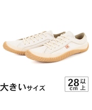 大きいサイズ【28.5cm】SPINGLE スピングル SPM-115 ホワイト/ベージュ