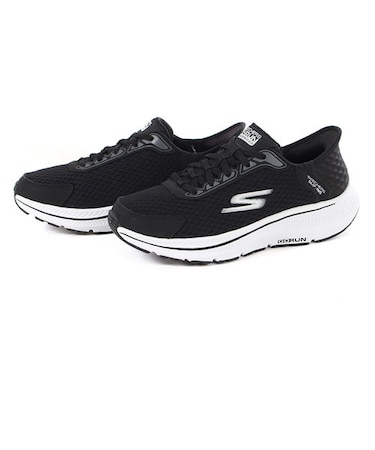 SKECHERS スケッチャーズ SLIP-INS スリップインズ ゴーラン コンシステント 2.0 エンデュア 128615 BKSL ブラック/シルバー