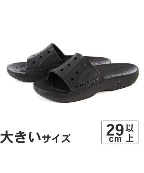 【SALE】大きいサイズ【29cm 30cm 31cm】crocs クロックス BAYA II SLIDE バヤ 2 スライド 208215-001 208215-410