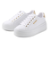 GUESS ゲス AMERA プラットフォームスニーカー ホワイト