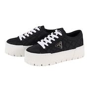 GUESS ゲス TESIE プラットフォームスニーカー ブラック